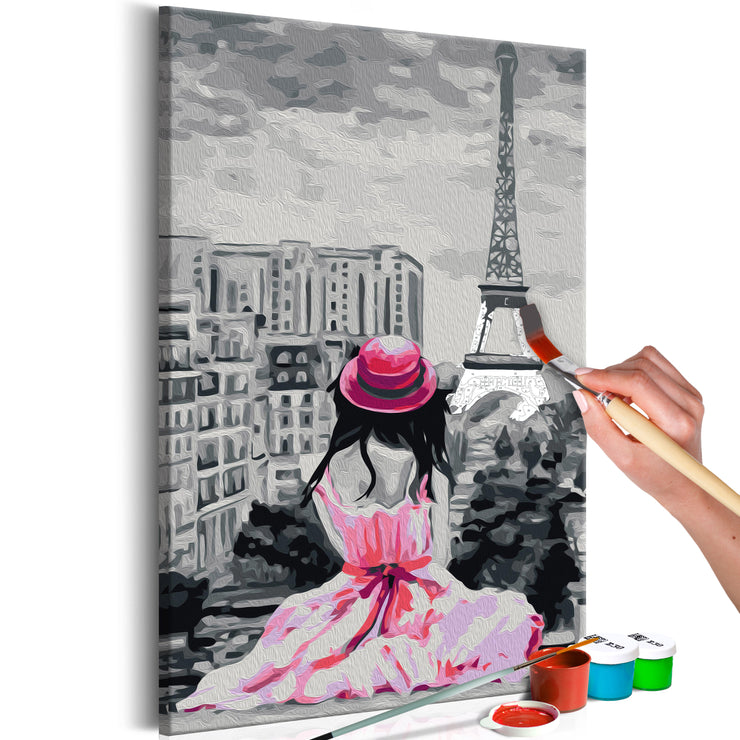 Paint By Numbers Kit - Paris - Eiffel Tower View