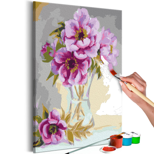 Paint By Numbers Kit - Flowers In A Vase