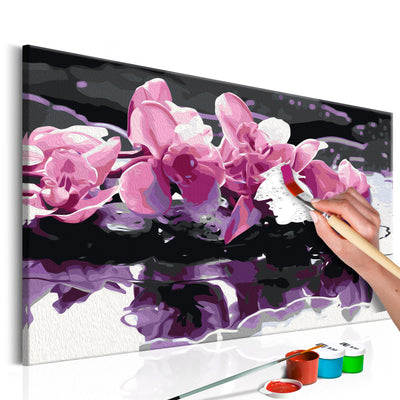 Paint By Numbers Kit - Purple Orchid