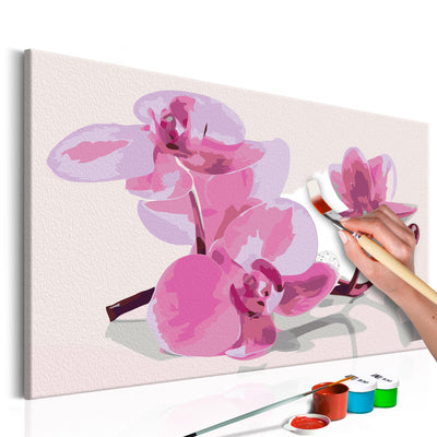 Paint By Numbers Kit - Orchid Flowers