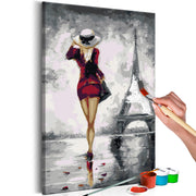 Paint By Numbers Kit - Parisian Girl