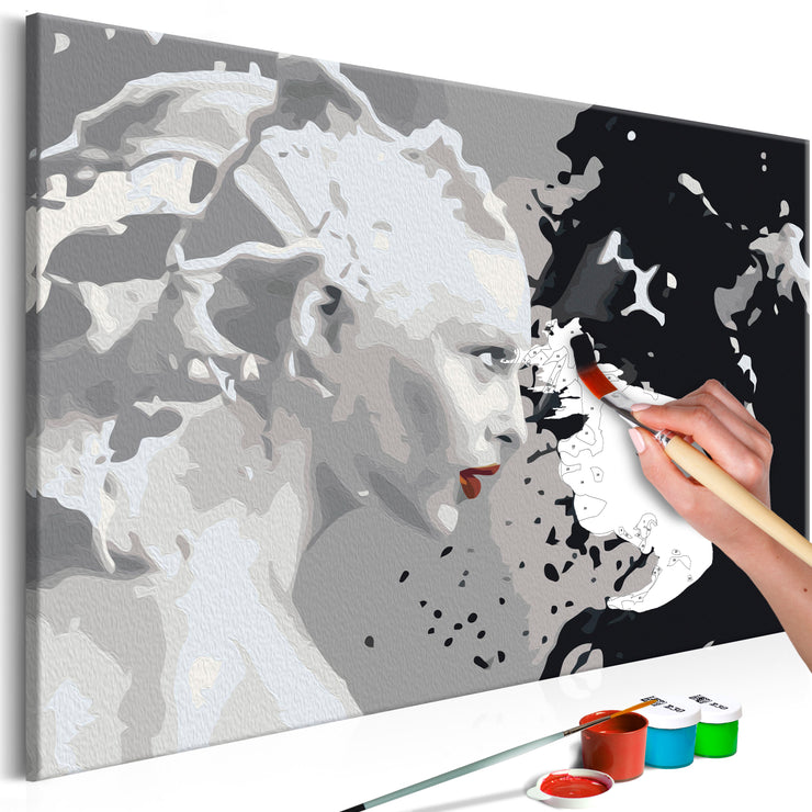 Paint By Numbers Kit - Black & White