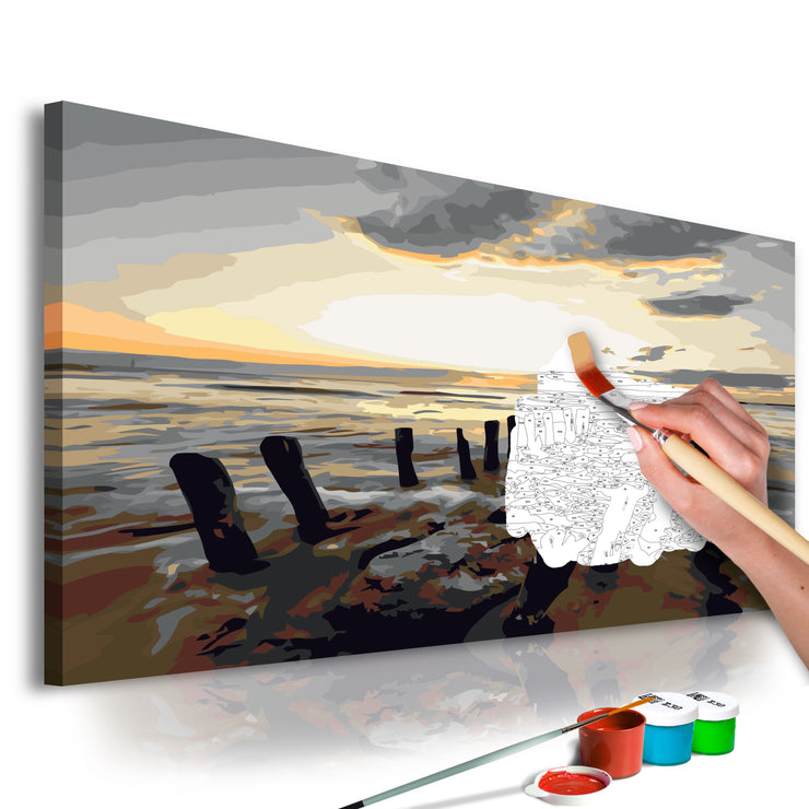 Paint By Numbers Kit - Beach (Sunrise)