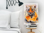 Paint By Numbers Kit - Baby Tiger