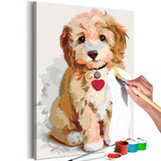 Paint By Numbers Kit - Dog (Puppy)