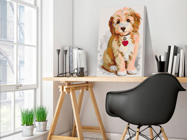 Paint By Numbers Kit - Dog (Puppy)