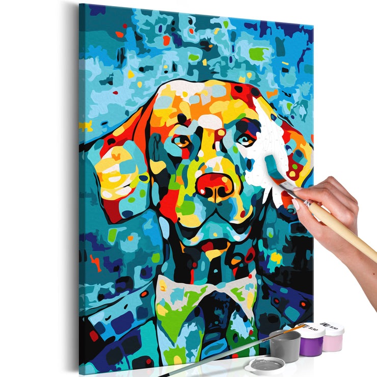 Paint By Numbers Kit - Dog Portrait