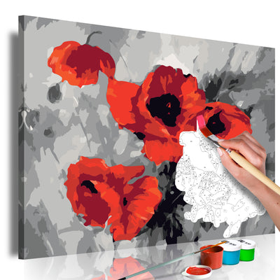 Paint By Numbers Kit - Bouquet of Poppies