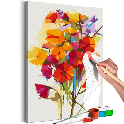 Paint By Numbers Kit - Summer Flowers