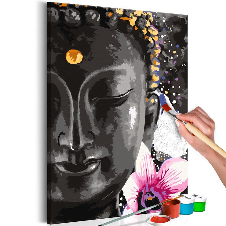 Paint By Numbers Kit - Buddha and Flower