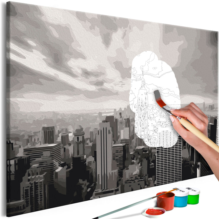 Paint By Numbers Kit - Grey New York