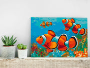 Paint By Numbers Kit - Gold Fishes