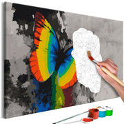 Paint By Numbers Kit - Colourful Butterfly