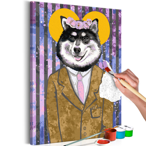 Paint By Numbers Kit - Dog in Suit