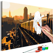 Paint By Numbers Kit - New York Subway