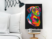 Paint By Numbers Kit - Colourful Dog