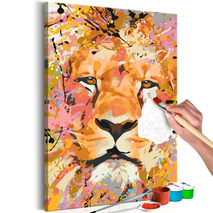 Paint By Numbers Kit - Watchful Lion