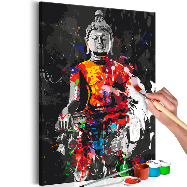 Paint By Numbers Kit - Buddha in Colours