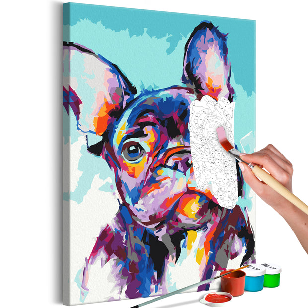 Paint By Numbers Kit - Bulldog Portrait