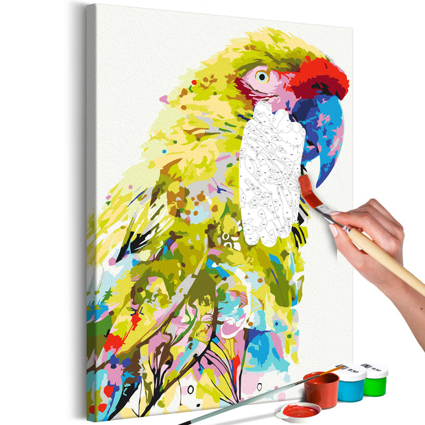 Paint By Numbers Kit - Tropical Parrot