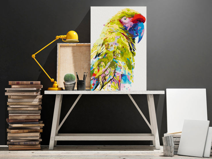 Paint By Numbers Kit - Tropical Parrot