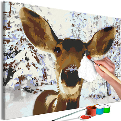 Paint By Numbers Kit - Friendly Deer