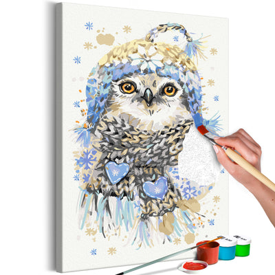 Paint By Numbers Kit - Cold Owl