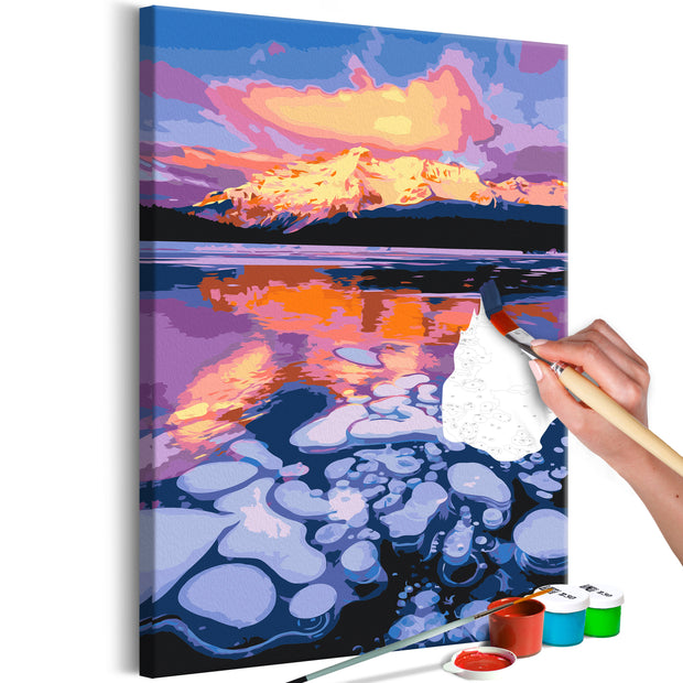 Paint By Numbers Kit - Lake Minnewanka