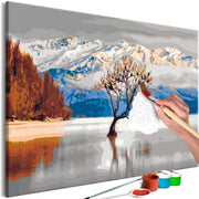 Paint By Numbers Kit - Wanaka Lake