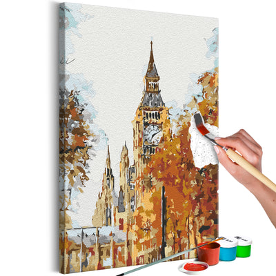 Paint By Numbers Kit - Autumn in London