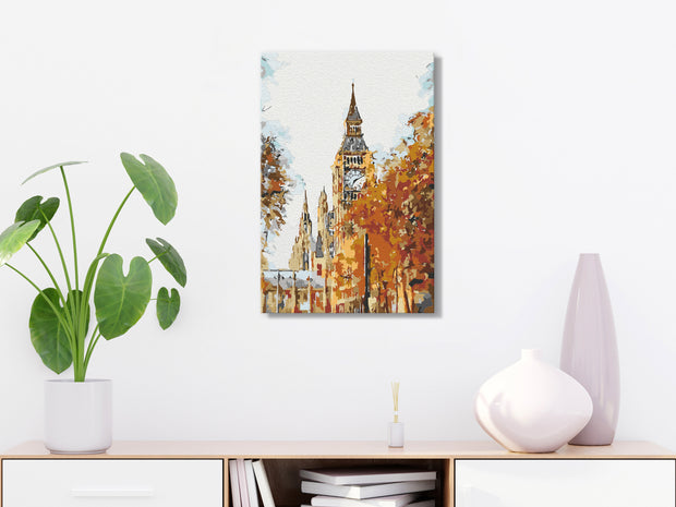 Paint By Numbers Kit - Autumn in London