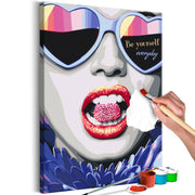 Paint By Numbers Kit - Be Yourself Everyday