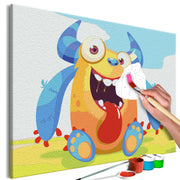 Paint By Numbers Kit - Cute Monster