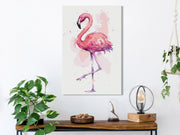 Paint By Numbers Kit - Friendly Flamingo