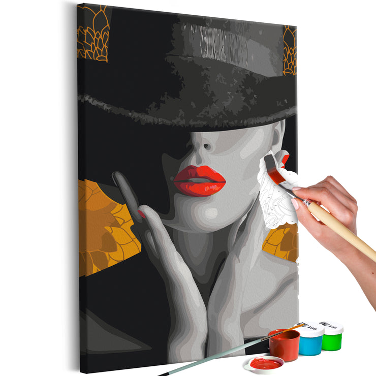 Paint By Numbers Kit - Elegant Woman