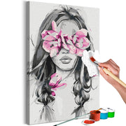 Paint By Numbers Kit - Flowers On Eyes