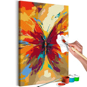 Paint By Numbers Kit - Multicolored Butterfly