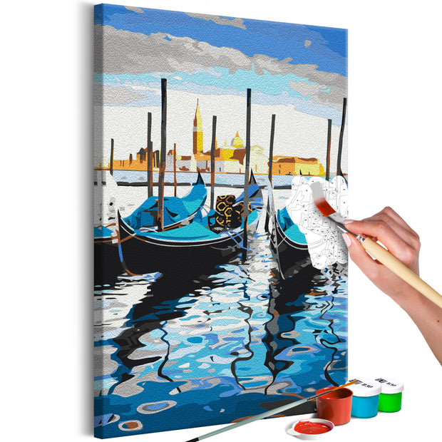 Paint By Numbers Kit - Venetian Boats