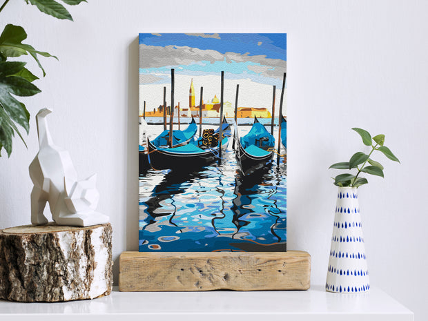 Paint By Numbers Kit - Venetian Boats