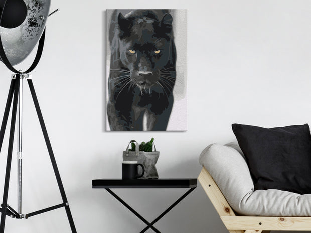 Paint By Numbers Kit - Black Panther