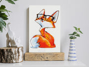 Paint By Numbers Kit - Eyeglass Fox