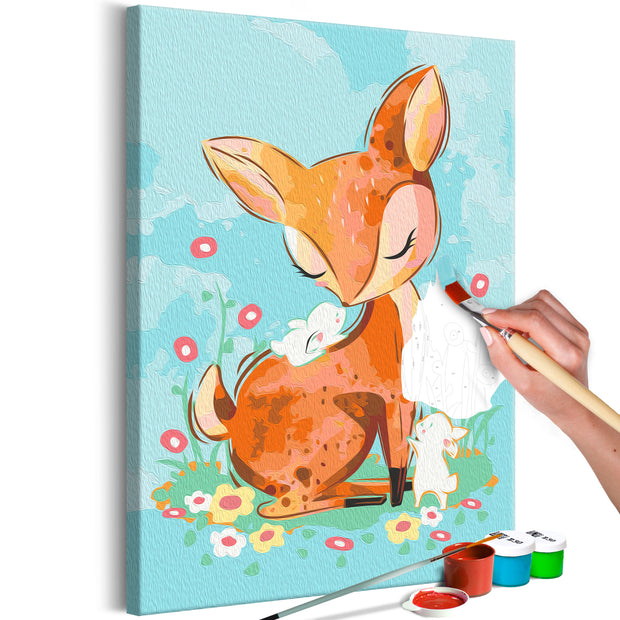 Paint By Numbers Kit - Doe in the Meadow