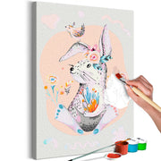 Paint By Numbers Kit - Colourful Rabbit