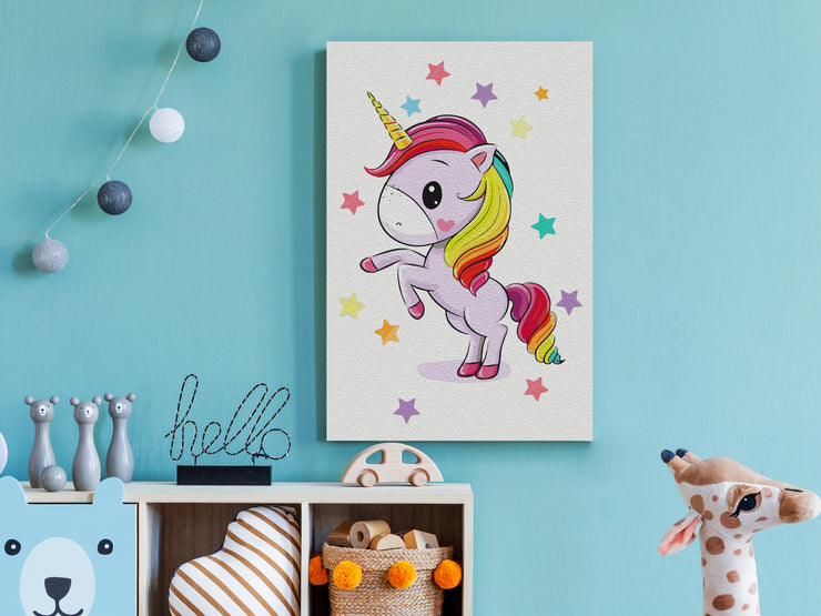 Paint By Numbers Kit - Rainbow Unicorn