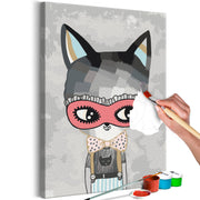 Paint By Numbers Kit - Elegant Kitty