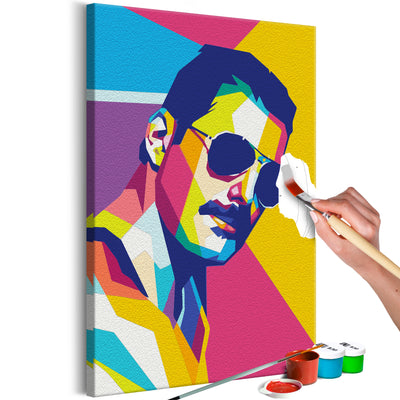 Paint By Numbers Kit - Colourful Freddie