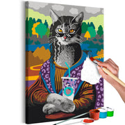 Paint By Numbers Kit - Mrs. Kitty Lisa