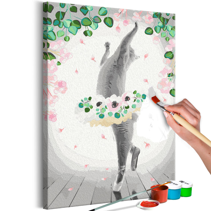 Paint By Numbers Kit - Cat Ballerina