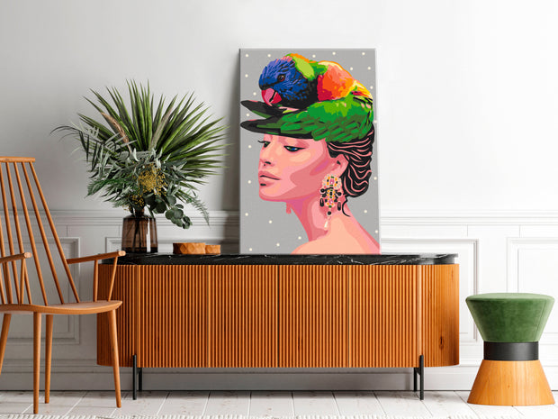 Paint By Numbers Kit - Parrot on the Head