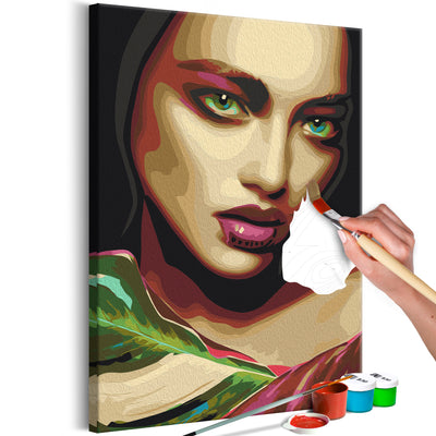 Paint By Numbers Kit - Indian Beauty